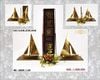 THUẬN BUỒM XUÔI GIÓ – CẶP CHẶN SÁCH ĐỒNG HÌNH THUYỀN BUỒM HIỆN ĐẠI (ARĐG 1146)