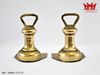 CẶP CHẶN SÁCH ĐỒNG HÌNH QUẢ CÂN CHUÔNG CỔ (ARĐG 1177.11)