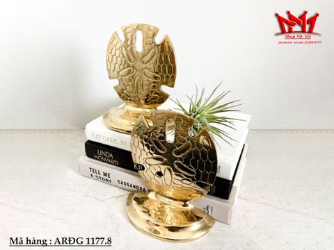  CẶP CHẶN SÁCH ĐỒNG HÌNH ĐỒNG TIỀN BIỂN CAO CẤP (ARĐG 1177.8) 