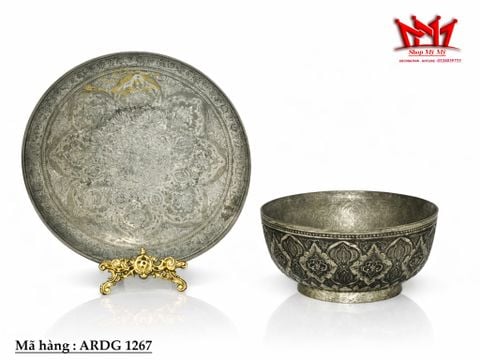 TUYỆT TÁC BA TƯ – BỘ THỐ ĐỒNG CHẠM KHẮC THỦ CÔNG TỪ IRAN 