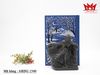 CẶP CHẶN SÁCH THIẾC TƯỢNG NHÀ TƯ TƯỞNG CỔ ĐIỂN (ARĐG 1340)
