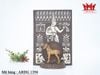 CẶP CHẶN SÁCH NHÔM ĐÚC HÌNH NGỰA  CỔ ĐIỂN (ARĐG 1394)