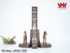 CẶP CHẶN SÁCH NHÔM ĐÚC HÌNH NGỰA  CỔ ĐIỂN (ARĐG 1394)