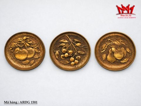  BỘ 3 ĐĨA TRANH TREO TƯỜNG CLASSIC (ARĐG 1581) 