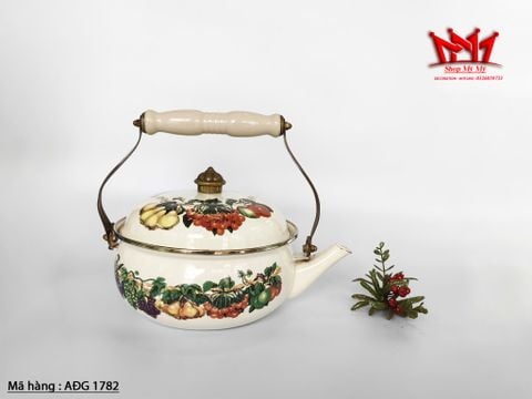  Nồi tráng men cổ điển hình rau củ có xuất xứ từ Thái Lan 