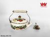 Nồi tráng men cổ điển hình rau củ có xuất xứ từ Thái Lan