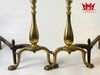 Cặp Trụ Đồng gác củi lò sưởi phong cách Cổ Điển (ARĐG 1875)