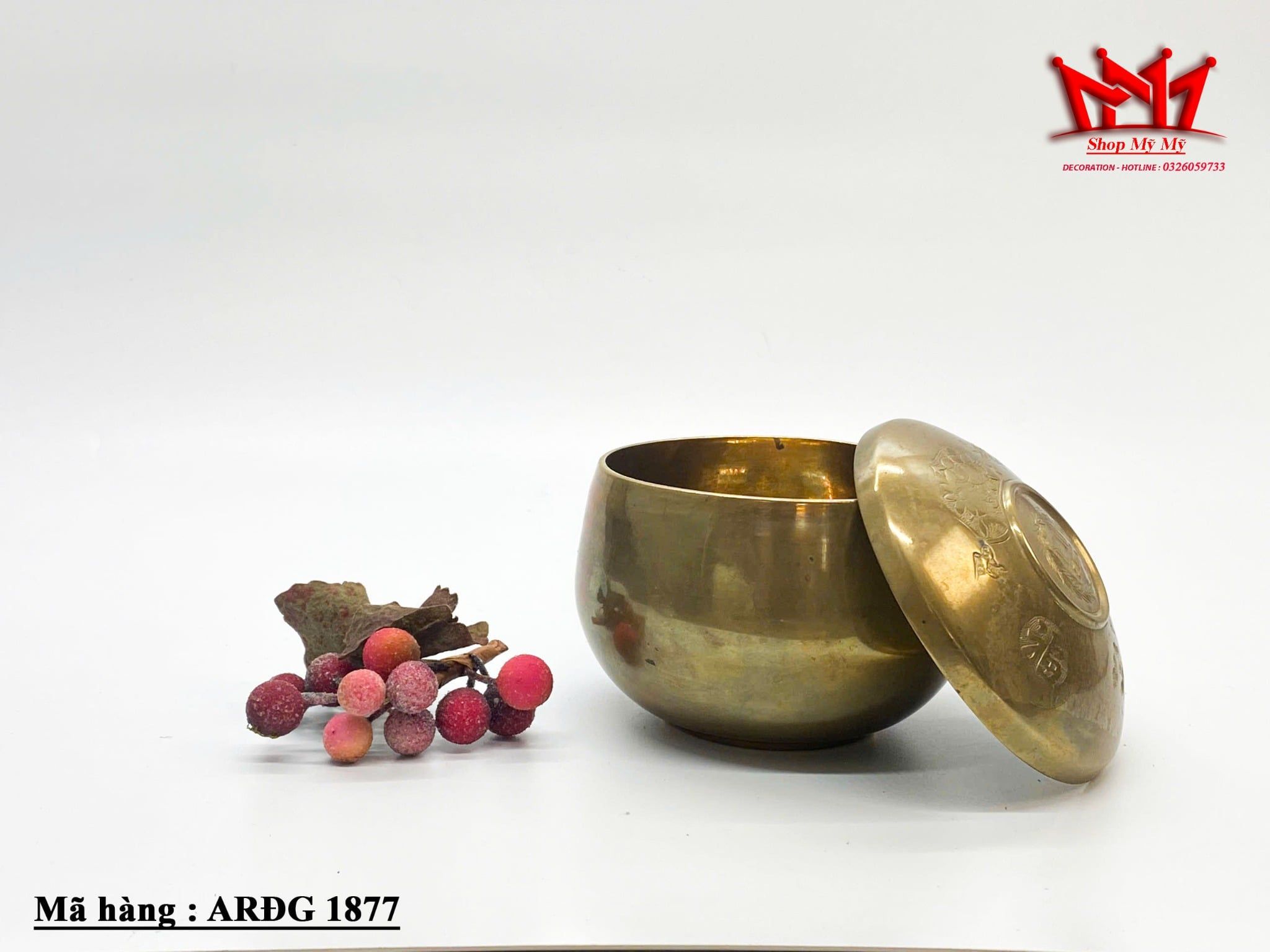 HŨ ĐỒNG NGHỆ THUẬT ARĐG 1877 – VẺ ĐẸP HOÀI CỔ VÀ SANG TRỌNG CHO GIAN BẾP
