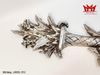 CẶP ART DECOR  TƯỜNG  ARĐG 1911 – TỪ CHẤT LIỆU NHÔM ĐÚC