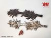 CẶP ART DECOR  TƯỜNG  ARĐG 1911 – TỪ CHẤT LIỆU NHÔM ĐÚC