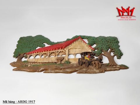  PHÙ ĐIÊU TREO TƯỜNG CẢNH SINH HOẠT CHÂU ÂU CỔ – MÃ ARĐG 1917 