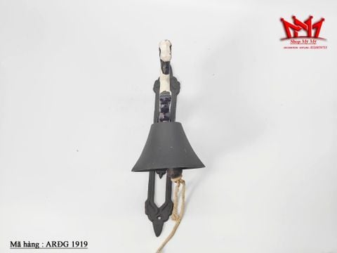  CHUÔNG CỬA SẮT ĐÚC HÌNH CHÚ BÒ SỮA – MÃ ARĐG 1919 
