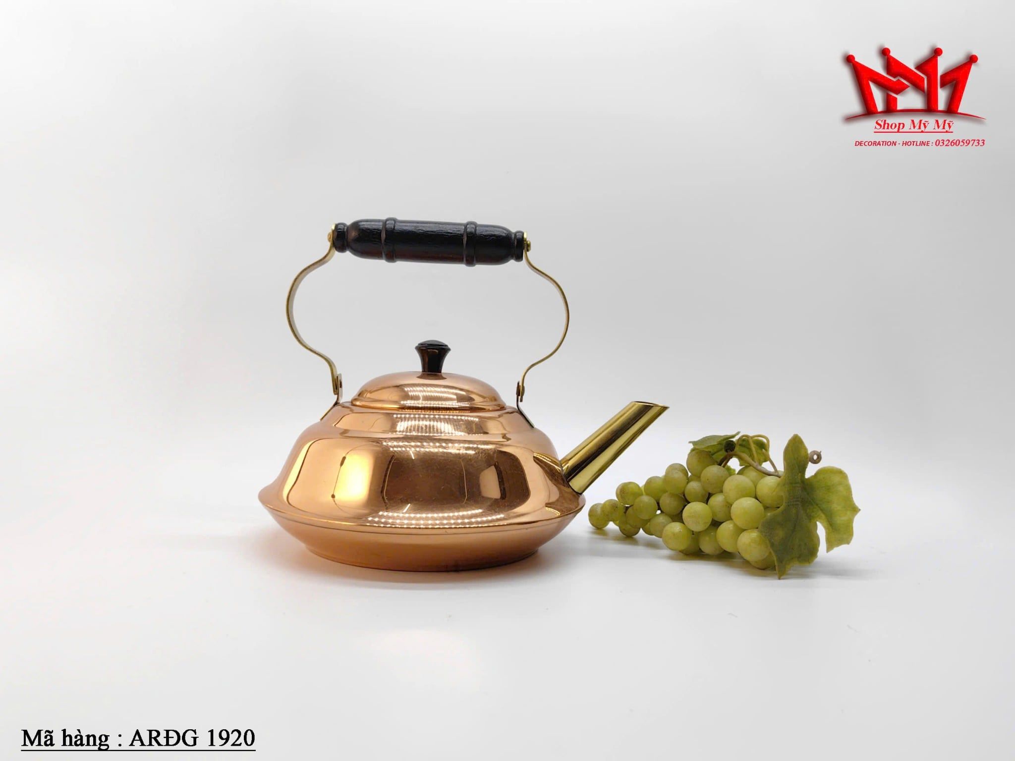 ẤM ĐỒNG ĐỎ  – NÉT TINH TẾ CHO KHÔNG GIAN TRÀ ĐẠO (MÃ ARĐG 1920)
