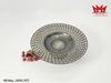 Chiếc mâm bồng bằng đồng (còn gọi là đĩa đựng hoa quả) dùng trong trang trí trưng bày bánh kẹo, hoa quả .