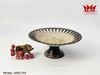 Đĩa trang trí trái cây bằng đồng cổ điển kiểu Pháp