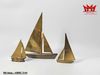 BỘ TƯỢNG THUYỀN BUỒM ĐỒNG DECOR