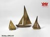 BỘ TƯỢNG THUYỀN BUỒM ĐỒNG DECOR