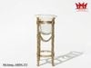 SỰ GIAO THOA TINH TẾ – CẶP DECOR THỦY TINH KHUNG KIM LOẠI MẠ ĐỒNG