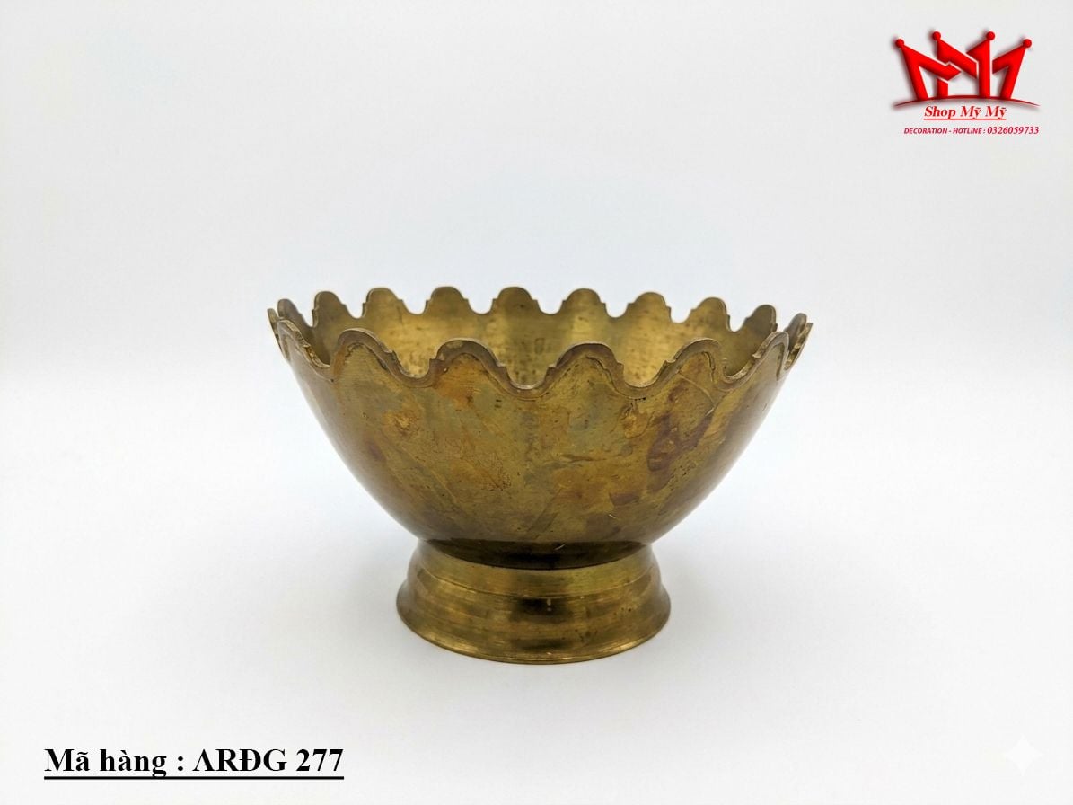 Chậu đồng trang trí cổ điển – Sang trọng & Tinh tế