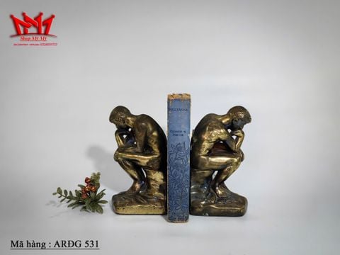  CẶP CHẶN SÁCH TƯỢNG NGƯỜI SUY TƯ (THE THINKER) ARĐG 531 