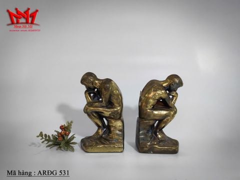  CẶP CHẶN SÁCH TƯỢNG NGƯỜI SUY TƯ (THE THINKER) ARĐG 531 