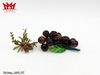 NÉT ĐẸP CỔ ĐIỂN VỚI CHÙM NHO THỦY TINH TÍM MẬN CHÍN NHẬP MỸ