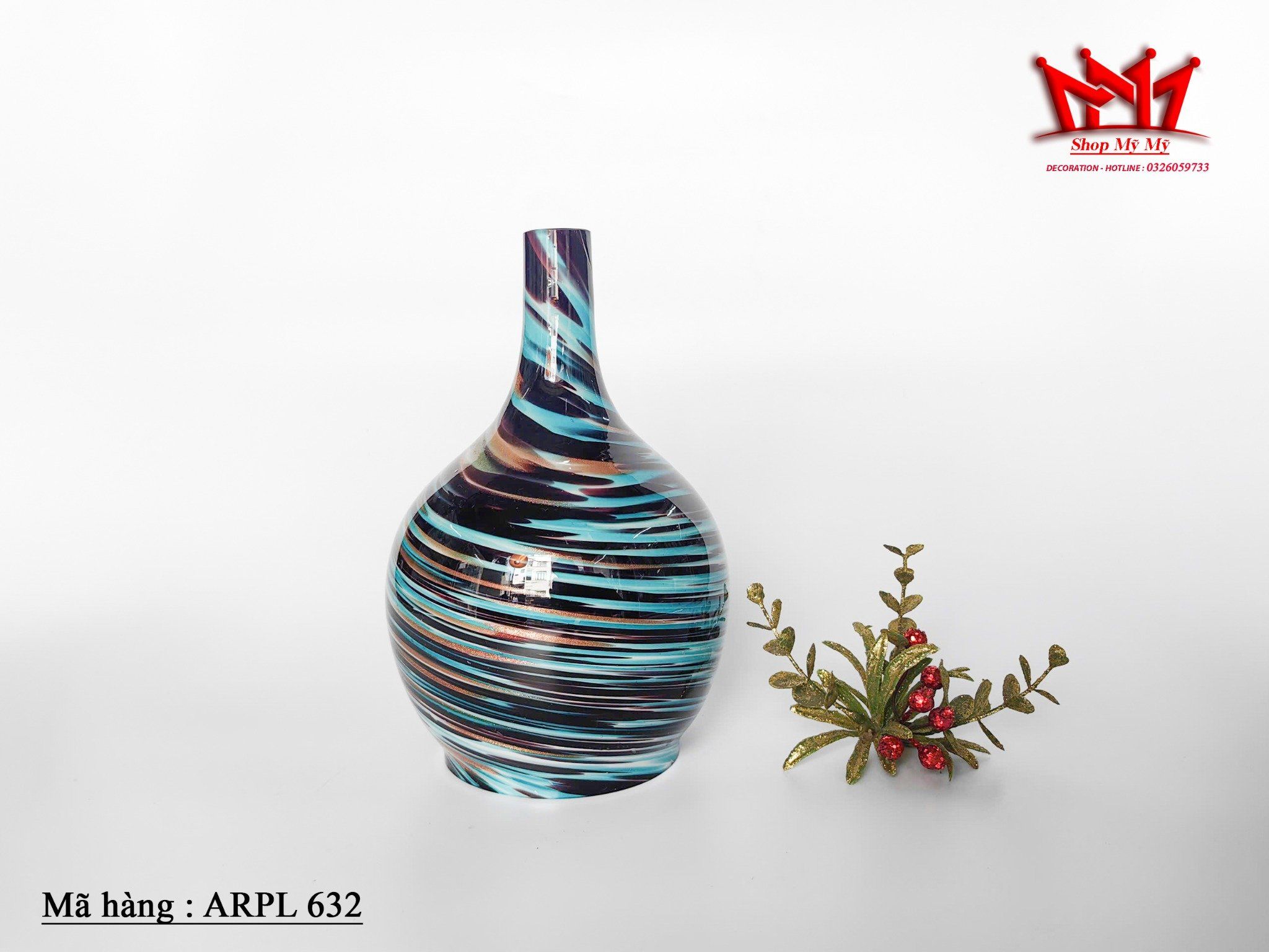 ART thủy tinh decor phong cách MURANO