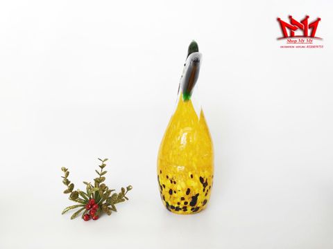  Tượng chim Toucan thổi thủ công bằng thủy tinh nghệ thuật Murano - Ý 