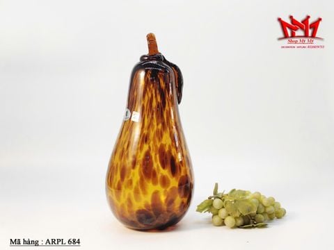  QUẢ LÊ THỦY TINH Ý (MURANO) 