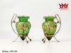 CẶP BÌNH THỦY TINH VẼ VÀNG CỔ ĐIỂN