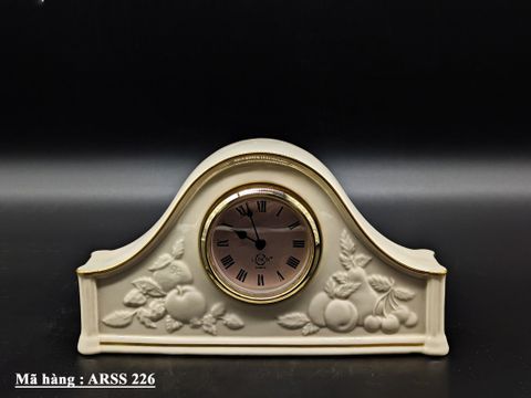  Đồng hồ để bàn bằng sứ thương hiệu Lenox, hàng cổ điển của Mỹ 