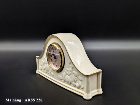  Đồng hồ để bàn bằng sứ thương hiệu Lenox, hàng cổ điển của Mỹ 