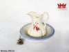 Bộ chậu nước xưa bằng gốm sứ cổ điển của Anh.