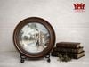 ĐĨA SỨ KHUNG GỖ CỔ TRANG – NÉT ĐẸP PHONG HỒN TRONG TRANH THỦY MẶC