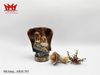 Chai rượu hình đại bàng được làm bằng gốm sứ
