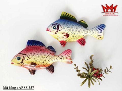  CẶP CÁ GỐM SỨ DECOR MEXICO – SẮC MÀU NHIỆT ĐỚI, RỰC RỠ VÀ MAY MẮN 