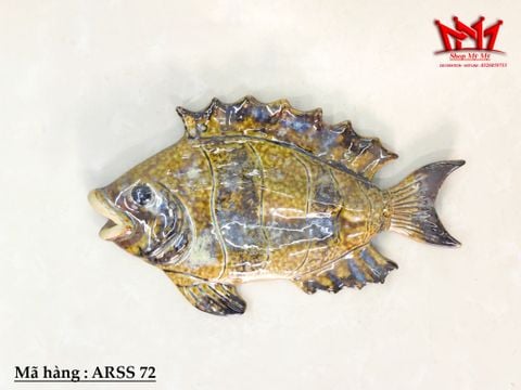  TƯỢNG CÁ BẰNG SỨ TRANG TRÍ TREO TƯỜNG 