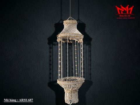  ĐÈN TREO VỎ SÒ NGHỆ THUẬT ARSS 687 – VẺ ĐẸP PHÓNG KHOÁNG TỪ ĐẠI DƯƠNG 