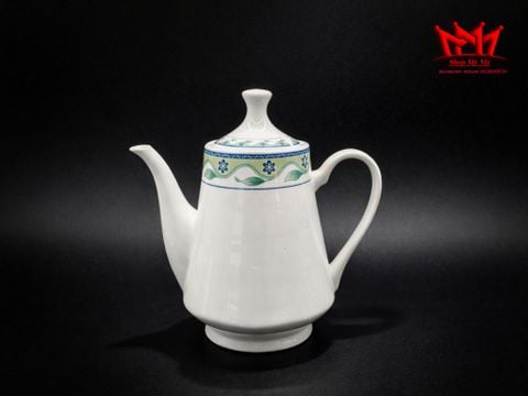  Bình Sứ Trắng Họa Tiết Hoa Dây Thanh Liễu 