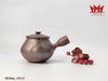 Ấm Trà Gốm Sứ Quai Ngang Chạm Khắc Hoa Văn