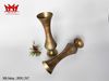 Cặp Bình Hoa Đồng Ấn Độ – Nghệ Thuật Thủ Công Tinh Tế