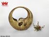 Giỏ trồng cây hình thiên nga cổ điển tuyệt đẹp. Được làm bằng đồng thau nguyên khối, nặng 1,2 kg.