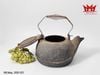 Ấm đun nước bằng gang cổ, kiểu dáng truyền thống, thích hợp cho nhà gỗ, cắm trại, cỡ lớn.