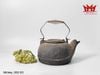 Ấm đun nước bằng gang cổ, kiểu dáng truyền thống, thích hợp cho nhà gỗ, cắm trại, cỡ lớn.