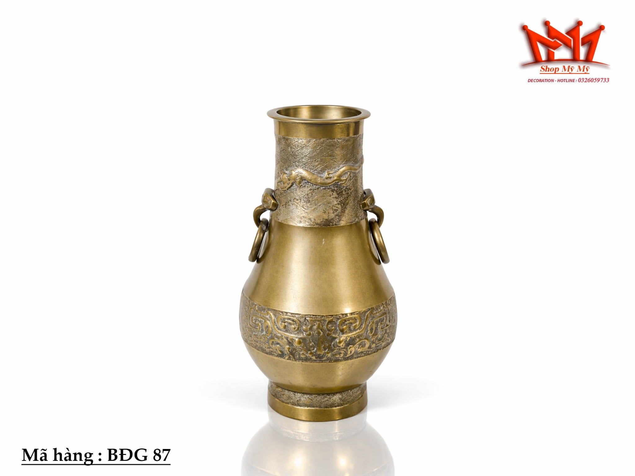 🏺 BĐG 87 – NÉT ĐẸP CỔ ĐIỂN TỪ ĐỒNG ĐÚC NGHỆ THUẬT