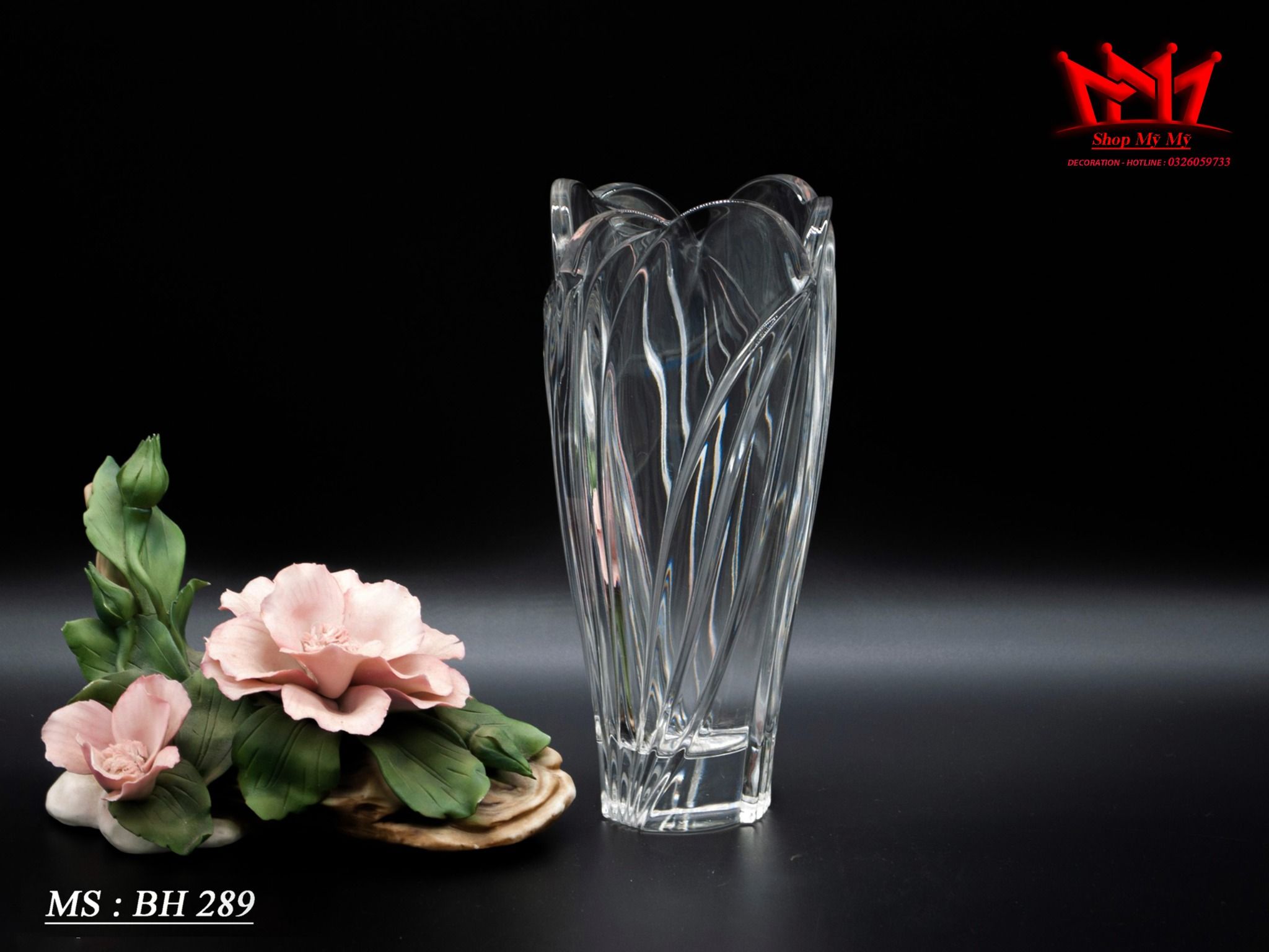 BÌNH HOA PHA LÊ NGHỆ THUẬT (BH 289)