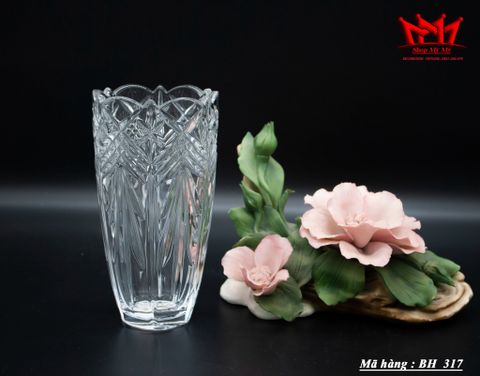  CẶP BÌNH HOA PHA LÊ BOHEMIA CH SÉC 