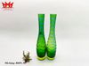 CẶP BÌNH HOA THỦY TINH DÁNG CAO XANH LỤC BH 507