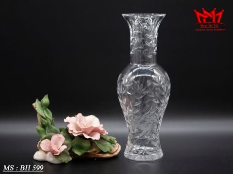  Bình hoa pha lê trắng (BH 599) 