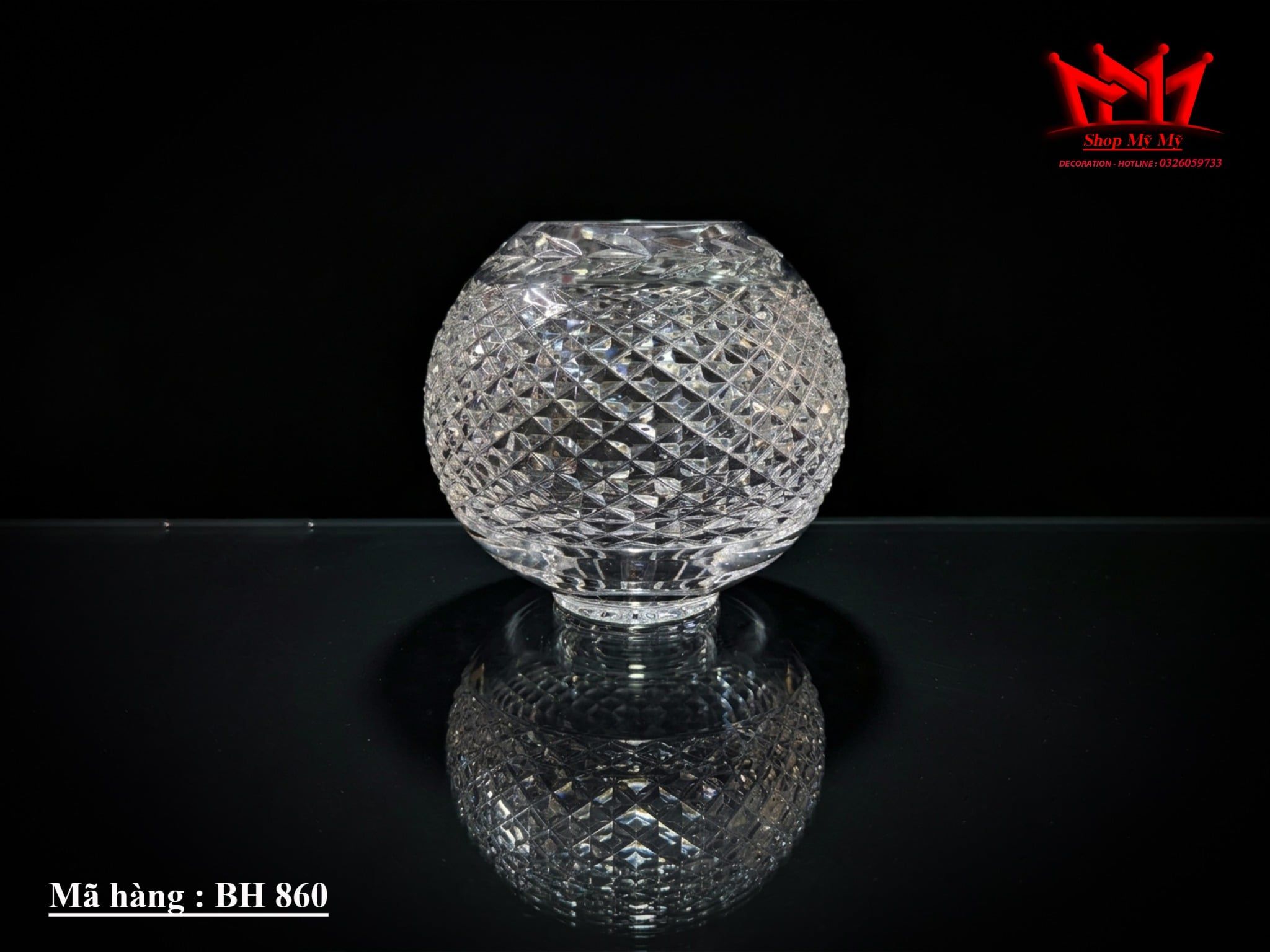 Bình pha lê Waterford – Đẳng cấp sang trọng cho không gian sống